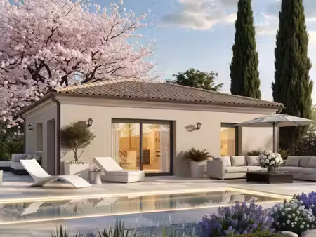 terrain avec maison neuf à vendre