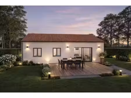 terrain avec maison neuf à vendre