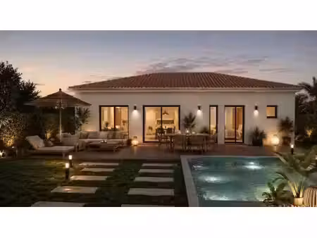terrain avec maison neuf à vendre