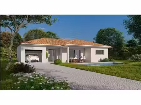 terrain avec maison neuf à vendre