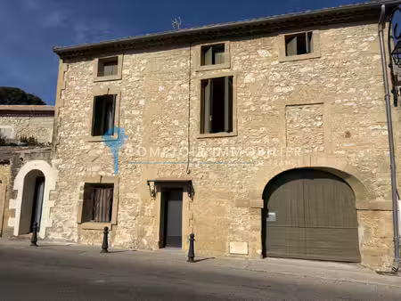 peripherie uzes : maison de village avec 2 appartements