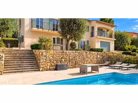 villa avec piscine et jardin le rouret (06)