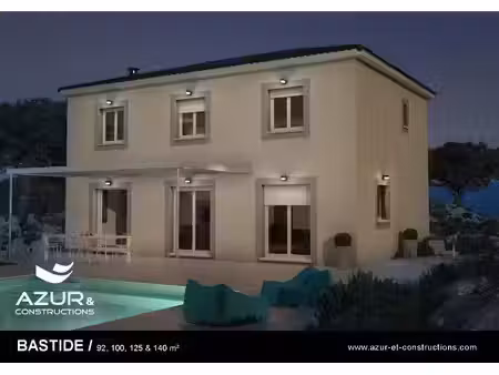 terrain avec maison neuf à vendre