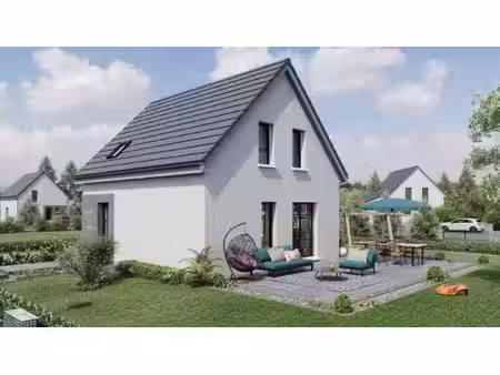 terrain avec maison neuf à vendre