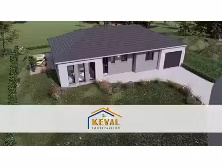 terrain avec maison neuf à vendre
