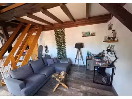 studio + mezzanine + balcon