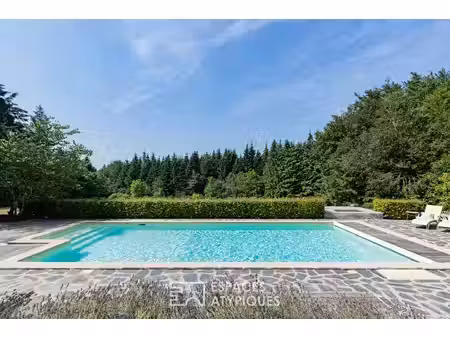 corps de ferme de caractère avec piscine et 2 2 hectares - montagne noire