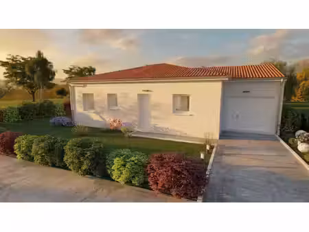 terrain avec maison neuf à vendre