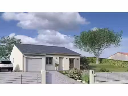 terrain avec maison neuf à vendre