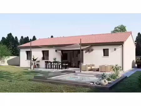 terrain avec maison neuf à vendre