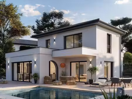 terrain avec maison neuf à vendre