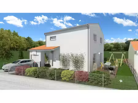terrain avec maison neuf à vendre