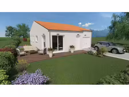 terrain avec maison neuf à vendre