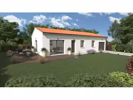 terrain avec maison neuf à vendre