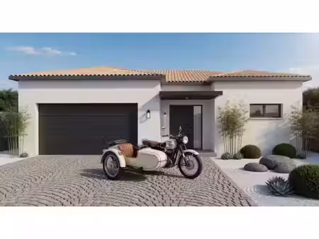 terrain avec maison neuf à vendre