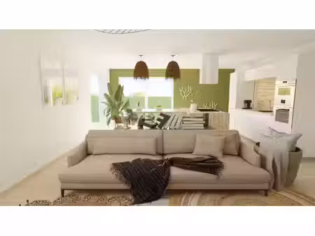terrain avec maison neuf à vendre