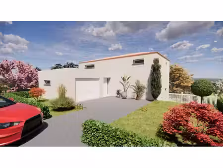 terrain avec maison neuf à vendre
