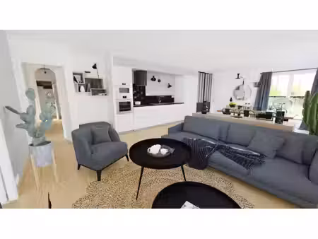 terrain avec maison neuf à vendre