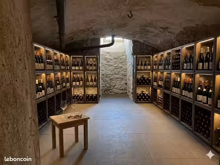 cave à vin 20m2 restaurée