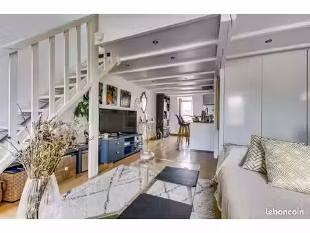 duplex meublé de 55 m²  lumineux et traversant