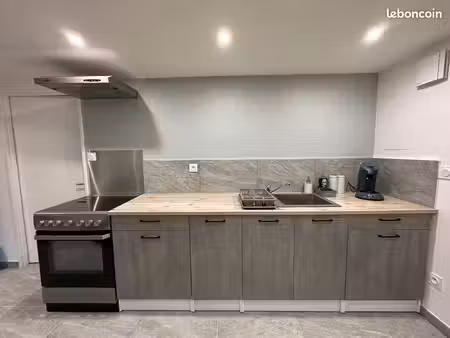 appartement avec cour t2 40 m²