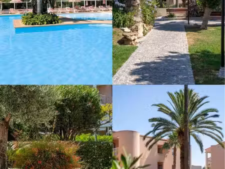 t2 tout compris (électricité  internet  charges) - piscine - garage fermé - balcon ?