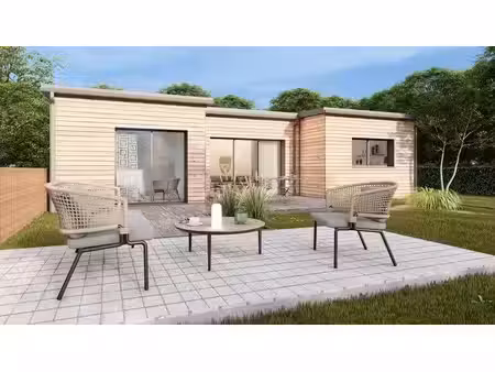 terrain avec maison neuf à vendre