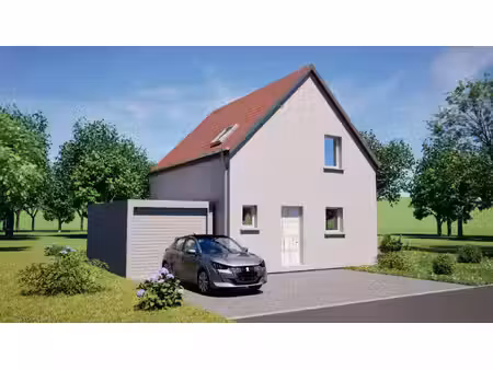 terrain avec maison neuf à vendre