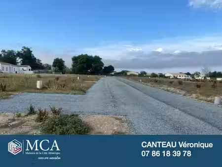 vente terrain 521 m² à grézac (17120)  65 000 €