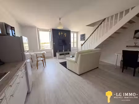 appartement 50 m2  2 chambres  centre-ville  commerces à pie