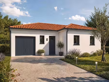 terrain avec maison neuf à vendre