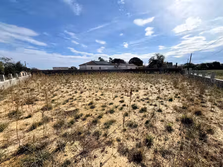 terrain constructible neuf à vendre