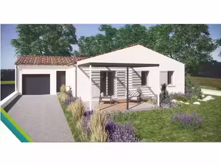 terrain avec maison neuf à vendre