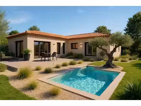 terrain avec maison neuf à vendre