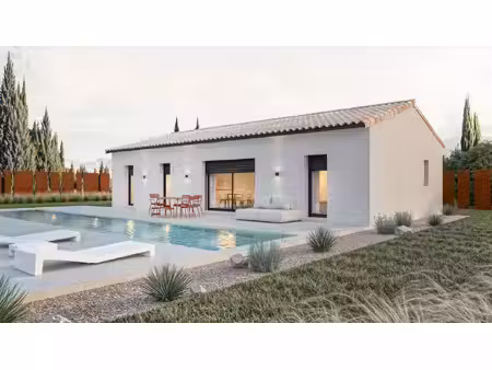 terrain avec maison neuf à vendre