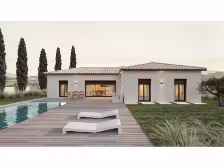terrain avec maison neuf à vendre