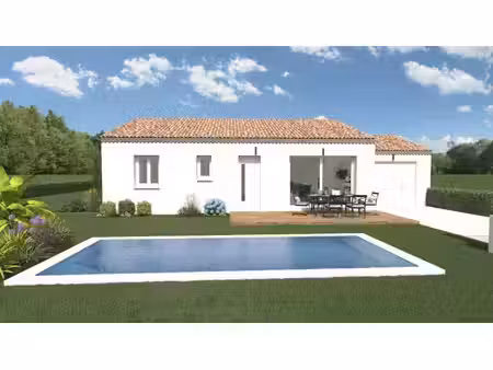 terrain avec maison neuf à vendre
