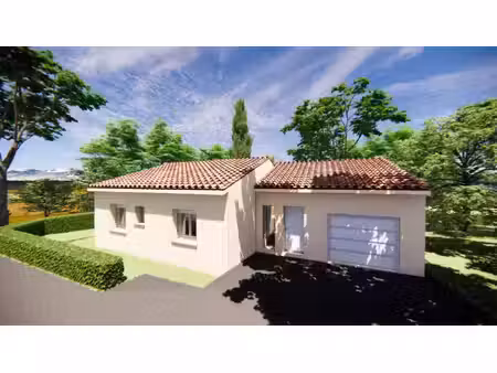 terrain avec maison neuf à vendre