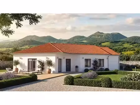 terrain avec maison neuf à vendre