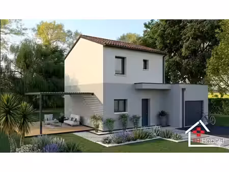 terrain avec maison neuf à vendre