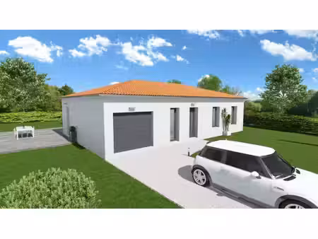 terrain avec maison neuf à vendre