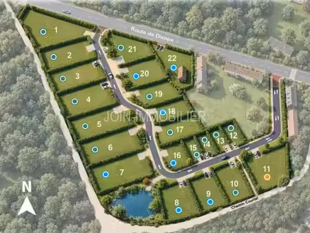 vente terrain 935 m² à varengeville-sur-mer (76119)  106 500 €