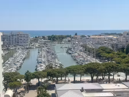 carnon t2 de 46 m2 hab garage dernier étage avec vues panor