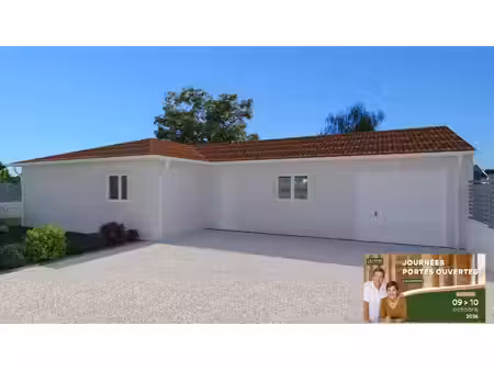 terrain avec maison neuf à vendre
