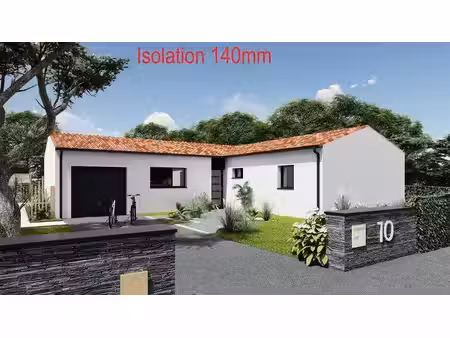 terrain avec maison neuf à vendre
