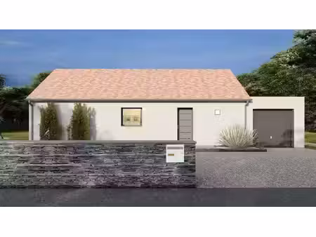 terrain avec maison neuf à vendre