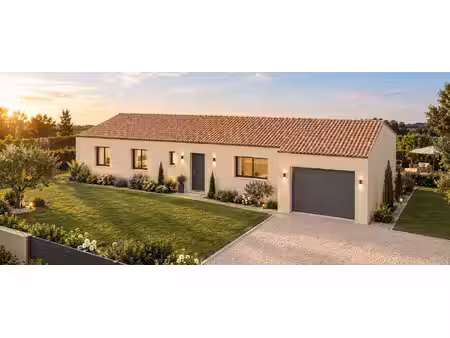 terrain avec maison neuf à vendre