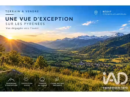 vente terrain à bâtir 1 083 m²