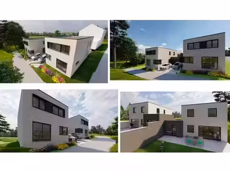 superbe terrain a batir -permis octroye pour faire maison 4f