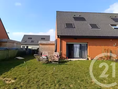maison à louer - 4 pièces - 82 40 m2 - ribecourt dreslincourt - 60 - picardie